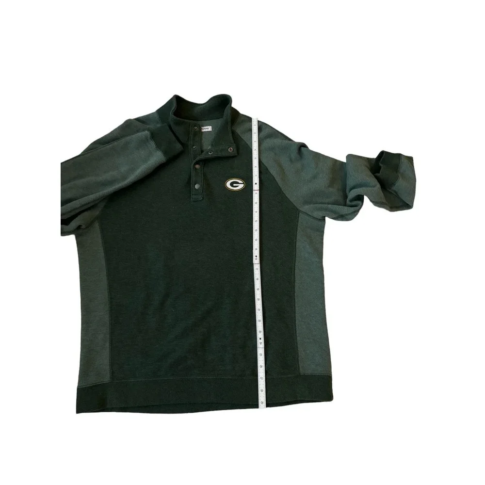 Tommy Bahama Green Bay Packers 4 Button Sweater XL‎
